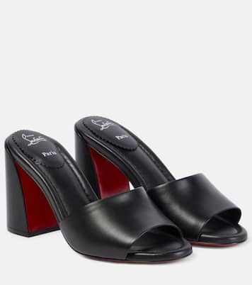 Pantoletten Jane aus Leder | Christian Louboutin