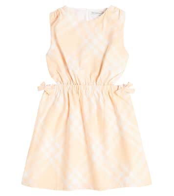 Robe Burberry Check en coton | Burberry Kids