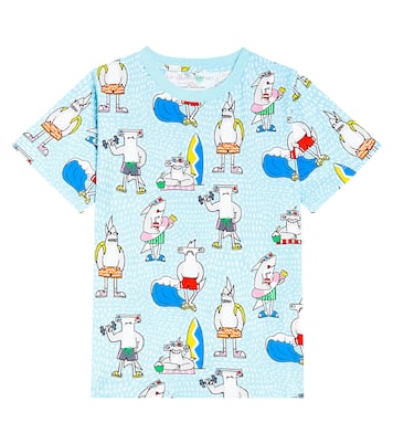 프린트 코튼 저지 티셔츠 | Stella McCartney Kids