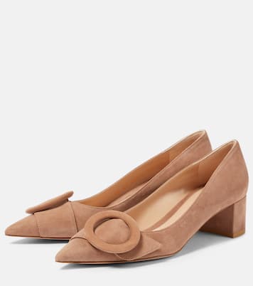 Venezia 45 suede pumps | Gianvito Rossi