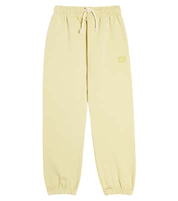 Face cotton sweatpants | Acne Studios Kids
