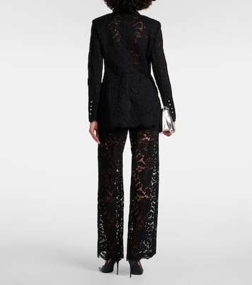 Blazer doppiopetto in pizzo | Dolce&Gabbana