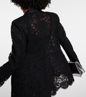 Blazer doppiopetto in pizzo | Dolce&Gabbana