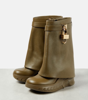 Botines Shark Lock Biker de piel | Givenchy