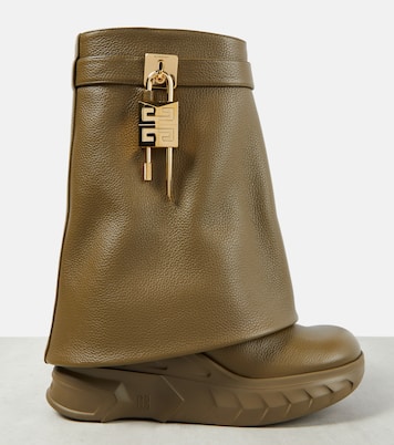 Botines Shark Lock Biker de piel | Givenchy