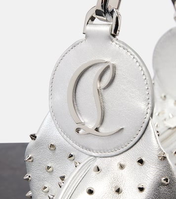 Verzierte Schultertasche Le 54 aus Metallic-Leder | Christian Louboutin