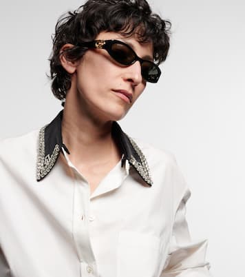 Gafas de sol ovaladas con GG | Gucci