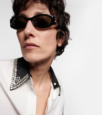 Gafas de sol ovaladas con GG | Gucci