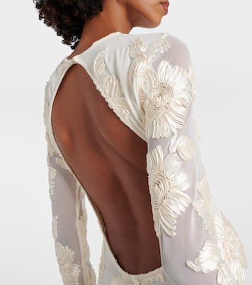 Bridal - Miniabito Rosita in mesh | Rotate