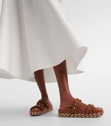 Sandales Rockstud en cuir | Valentino Garavani