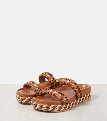 Sandales Rockstud en cuir | Valentino Garavani