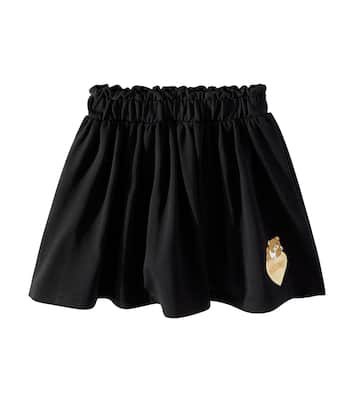 Gonna Teddy Bear in misto cotone | Moschino Kids