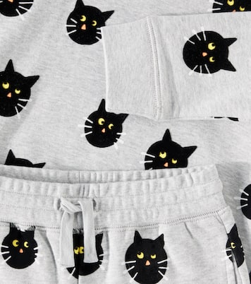 Printed cotton sweatshirt and sweatpants set | Stella McCartney Kids