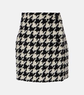 Mini-jupe à carreaux | Nina Ricci