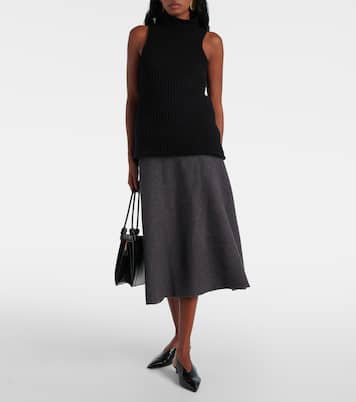 Wool midi skirt | Jil Sander