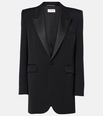 Grain de poudre tuxedo jacket | Saint Laurent