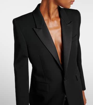 Grain de poudre tuxedo jacket | Saint Laurent