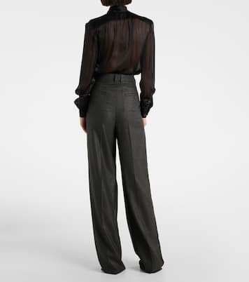 Weite Hose aus Kaschmir | Saint Laurent