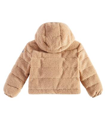 Audrieu faux shearling down jacket | Moncler Enfant