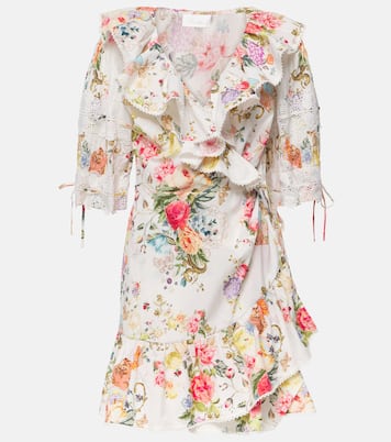 Sew Yesterday floral cotton wrap dress | Camilla