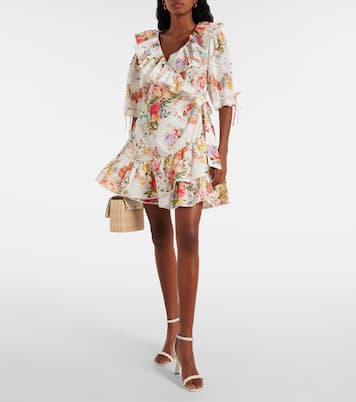 Sew Yesterday floral cotton wrap dress | Camilla