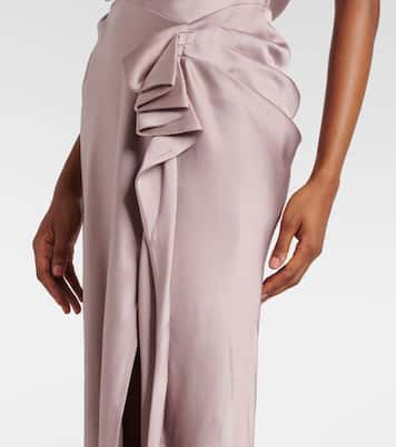 Vestido de fiesta con volantes | Dries Van Noten