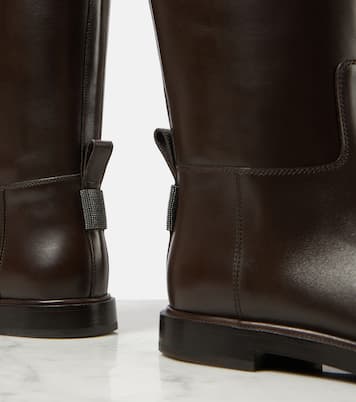 Stivali in pelle | Brunello Cucinelli