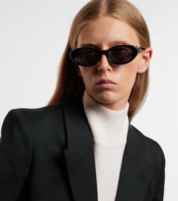 Lunettes de soleil FF Diamonds ovales | Fendi