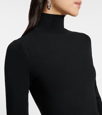 Abito midi Frances in maglia e raso | Simkhai