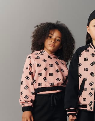 Felpa in cotone DG | Dolce&Gabbana Kids