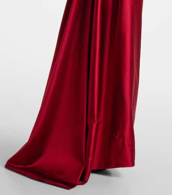 Camille draped crêpe satin bustier gown | Vivienne Westwood