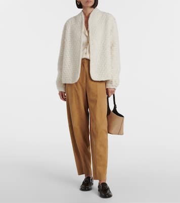 Jacke Careno aus Bouclé | Loro Piana