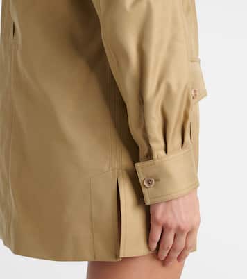 Abito corto Safari in cotone e seta | Tom Ford