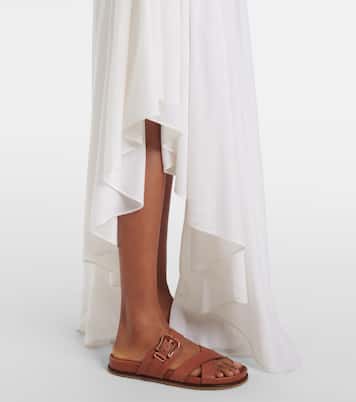 Sirona wool, silk, and linen maxi dress | Gabriela Hearst