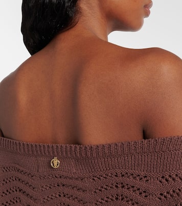 Crop top Helena en mezcla de algodón | Bananhot