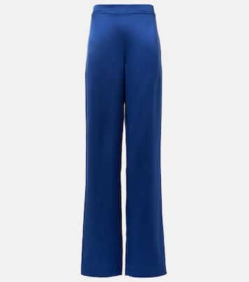 New Sahel silk straight pants | Joseph