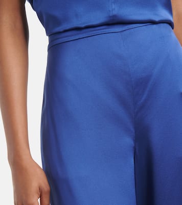 New Sahel silk straight pants | Joseph