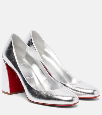 Pumps Miss Sab 85 aus Metallic-Leder | Christian Louboutin