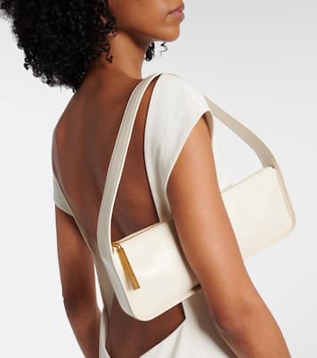 Lori Small leather shoulder bag | Khaite