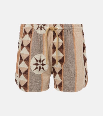 Paula's Ibiza Bedruckte Shorts aus Frottee | Loewe