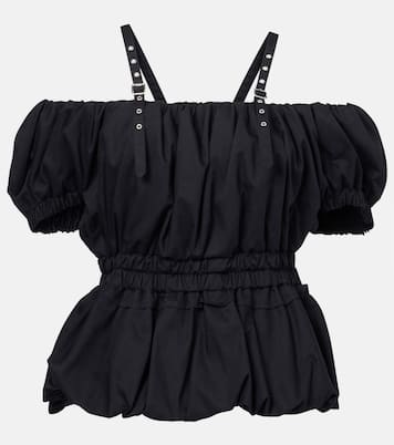 Top in popeline di cotone | Noir Kei Ninomiya