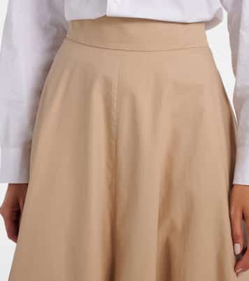 Jupe midi Light Touch en coton et tulle  | Dorothee Schumacher