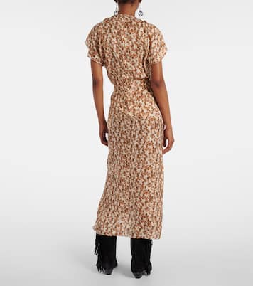 Lonea gathered printed top | Isabel Marant