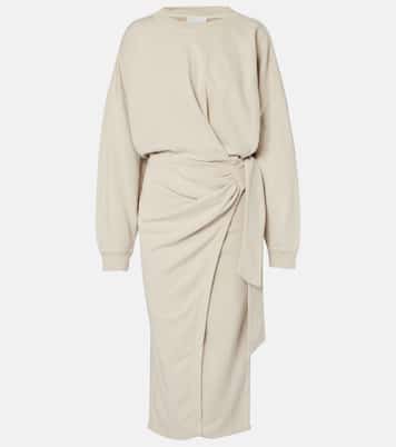 Sweatshirt-Kleid aus Baumwoll-Jersey | Marant Etoile