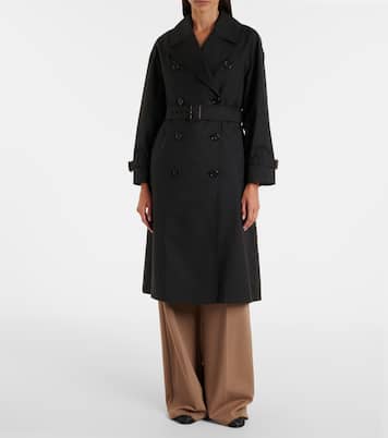 Trench Fiorito in twill di misto cotone | Max Mara