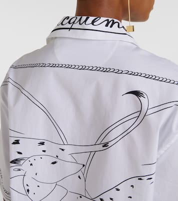 Chemise Jean printed cotton shirt | Jacquemus