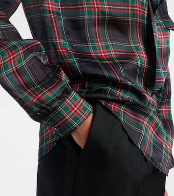 Bluse Lavallière aus Seide  | Saint Laurent