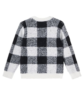 Checked sweater | Stella McCartney Kids