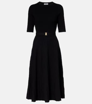 Vestido midi Elthea de punto | Veronica Beard