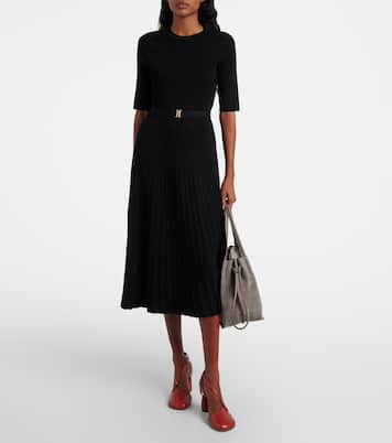 Vestido midi Elthea de punto | Veronica Beard